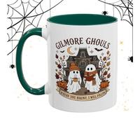 Halloween Water Mug 350ml Funny Festival Ceramic Tea Mug | Spooky Ceramic Halloween Mug for Home, Workplace, School, Farmhouse, Cafe, Restaurant, Hotel, Family, Coworkers