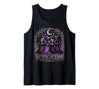 Halloween We Fly At Dawn Witch Matching Group Womens Tank Top