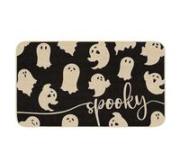 Halloween Welcome Door Mat - Interesting Indoor Outdoor Carpet for Living Room Kitchen & Home Entrance Decoration Perfect Halloween Doorway Accessory (C, 60x90cm)