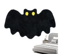Halloween Welcome Mat, Halloween Bats Rug - Stain Resistant Slip Wear 50 x 80 cm for Entrance Workplace Apartment Dormitory