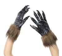 Halloween Werewolf Gloves Latex Wolf Claws Gloves Adult Hands Claws Gloves | Horror Animal Paws Gloves Halloween Cosplay Fancy Dress Party Supplies