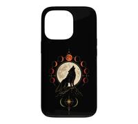 Halloween Werewolf Howling Full Moon Spooky Men Graphic Case for iPhone 13 Pro