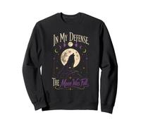 Halloween Werewolf In My Defense The Moon Was Full Sweatshirt
