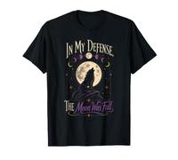 Halloween Werewolf in My Defense The Moon was Full T-Shirt