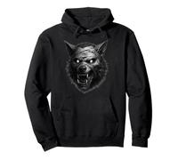 Halloween Werewolf Mummy Dark Horror Beast of the Full Moon Pullover Hoodie