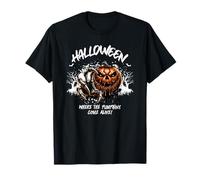 Halloween Where The Pumpkins Come Alive Wicked Spell Book T-Shirt