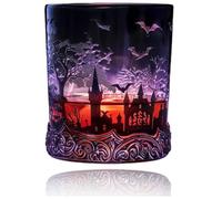 Halloween Whisky Decanter, Magic Potion Bottle, 3D Design for Whisky, Wine & Brandy, Scary Bar Decoration, Original Gift for Men (B)