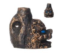 Halloween Whistles - 1.5x1.06x1.42 inches Mini Clay Death Whistle Trick Toy | Terrifying Aztec Ghost Survival Whistle for Outdoor Use | Men Women Teens Boys Girls | Camping Adventure Scare Prank