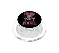 Halloween Why Be A Princess When You Can Be A Pirate Girls PopSockets PopGrip for MagSafe
