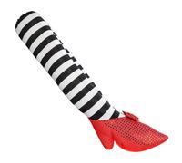 Halloween Wicked Witch Legs Crushed Witches Stripe Feet with High Heels Halloween Decoration 1PairWicked Witch Legs