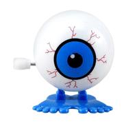 Halloween Wind Up Toys - Eyeball Clockwork for trick or treatssss Bags | Creepy Novelty Toy for Kids, Scary Party Favors, Horror-Themed gift, Jumping Desk Prop, Haunted House Decor