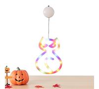 Halloween Window Lights with Suction Cup,Halloween LED Window Lights | Cute Halloween Decoration Light | Cute Decoration Light, Silhouette Lights