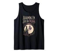 Halloween Witch Assuming I'm Just an Old Lady Women Funny Tank Top
