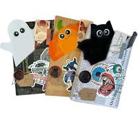 Halloween Witch Blind Date with a Book, Horror Halloween Blind Date with a Book, Mystery Book Gift Set, Halloween Decorations Blind Date Book Box for Halloween Enthusiasts Book Lover(3packs)