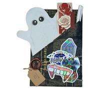 Halloween Witch Blind Date with a Book - Horror Mystery Halloween Book Gift Set | Blind Date with a Book for Halloween Enthusiasts, Book Lover Gift, Spooky Reading Surprise (C)