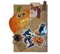 Halloween Witch Blind Date with a Book - Horror Mystery Halloween Book Gift Set | Blind Date with a Book for Halloween Enthusiasts, Book Lover Gift, Spooky Reading Surprise (A)