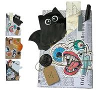 Halloween Witch Blind Dates with a Book, Horror Halloweens Blinds Date with a Books, Mystery Book Blind Box Gift Set, Ghostly Blinds Dates Books Box Gift Set for Halloweens (1Pcs-Bats)
