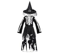 Halloween Witch Costume Breathable Comfortable Horror Holiday Outfit