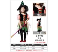 Halloween Witch Costume, Children Witch Costume Cape, Halloween Magic Cape Hat, Decoration Costume for Children Bicycle Saddle