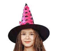 Halloween Witch Costume, Fairytale Witch Costume for Girls, Witch Accessories for Children from 3 to 12 Years for Halloween, Costume Party, Theme Party, Role Play