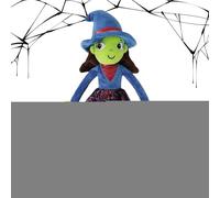 Halloween Witch Doll,Halloween Stuffed Witch Doll for Girl | Lovely Skin-Friendly Toy Decor Function for Living Room Sofa Bed Offices Kids Party Indoor Display