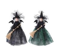 Halloween Witch Doll - Witch Ornament Home Decorations | Ornment Home Decor | Best for Desktop Haunted House, Table, Dining Table | Desktop Made by Figurine | Decorations by H