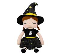 Halloween Witch Doll - Witch Plush Toy - Halloween Wizard Plush Dolls | Cute Cartoon Wizard Girl Figure For Kids & Adults | Soft Decoration Toy For Home, Bedroom, Party, Or Gift