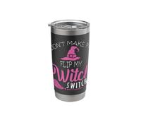 Halloween Witch Don't Make Me Flip My Witch Switch Stainless Steel Insulated Tumbler
