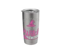 Halloween Witch Don't Make Me Flip My Witch Switch Stainless Steel Insulated Tumbler