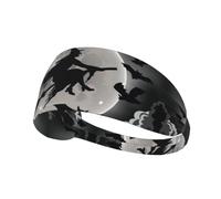 Halloween Witch Elastic Exercise Headband for Women & Men