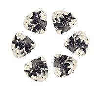 Halloween Witch Flying 1 Print Guitar and Ukulele Picks For Music Lovers 12 PCS Mixed Gauges(0.46/0.71/0.96mm)