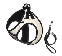 Halloween Witch Flying Print Pet Leash Vest,For Small Dogs,Adjustable And Comfortable Cat Puppy Essentials
