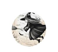 Halloween Witch Flying Printing 10 Pieces Air Freshener Car Hanging Cards Air Freshener Sheets With Rope For Cars Home