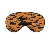 Halloween Witch Flying Sleep Mask Eye Mask Travel Eye Cover