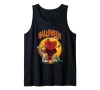 Halloween Witch Has My Candy Looney Tunes Merch Tank Top