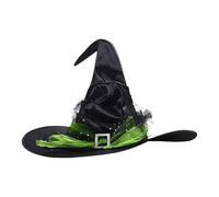 Halloween Witch Hat | Adult Witch Hat for Halloween, Party Accessories for Indoor Outdoor Porch Garden Masquerade Adult Decorations