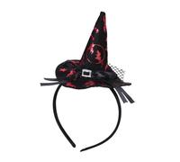Halloween Witch Hat Headband - Mini Halloween Witch Hat Hair Hoop, Headband for Costume Party, School Role Playing, Themed Parties