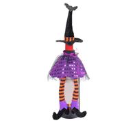 halloween witch hat wine bottle cover - long leg bottle decoration, spooky party table accessory | novelty witch hat design, creative holiday display accent, seasonal ornament for home supermarket