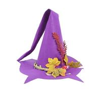Halloween Witch Hats - 37.01" Wide Pointed Hat for Girls, Cosplay with Lightweight and Comfortable, Classic Witch Costumes for Halloween Party, Event