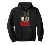 Halloween Witch I'm Her Warlock Couple Matching Witchy Pullover Hoodie