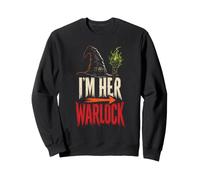 Halloween Witch I'm Her Warlock Couple Matching Witchy Sweatshirt