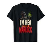 Halloween Witch I'm Her Warlock Couple Matching Witchy T-Shirt