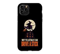 Halloween Witch Moon Why Yes Actually I Can Drive A Stick Case for iPhone 11 Pro