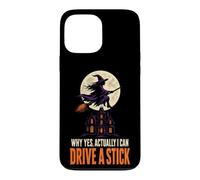 Halloween Witch Moon Why Yes Actually I Can Drive A Stick Case for iPhone 13 Pro Max