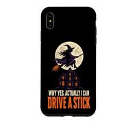 Halloween Witch Moon Why Yes Actually I Can Drive A Stick Case for iPhone XS Max