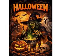 Halloween Witch Notebook: Spooky Lined Journal for Notes, Writing, Journaling & Everyday Thoughts