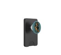Halloween Witch Pinup Retro Babe Spooky PopSockets PopWallet for MagSafe