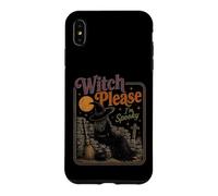 Halloween Witch Please I'm Spooky Vintage Halloween Case for iPhone XS Max