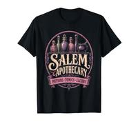 Halloween Witch Salem Apothecary Potions Women Witchy Gift T-Shirt