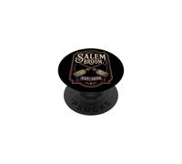 Halloween Witch Salem Broom Co Est 1692 Women Witchy PopSockets Adhesive PopGrip